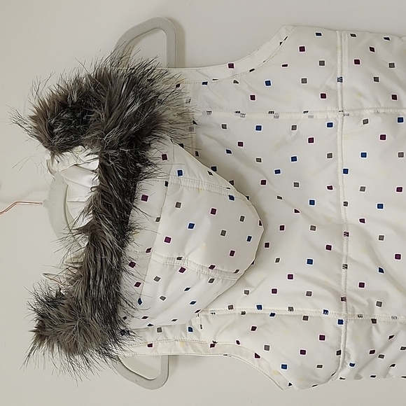 Burton Dry Ride  Graphic Print Confetti Puffer Snowboard Vest Size Small - Picture 10 of 16